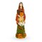 Pilgrim Woman Holding Horn of Plenty Cornucopia Thanksgiving Figurine